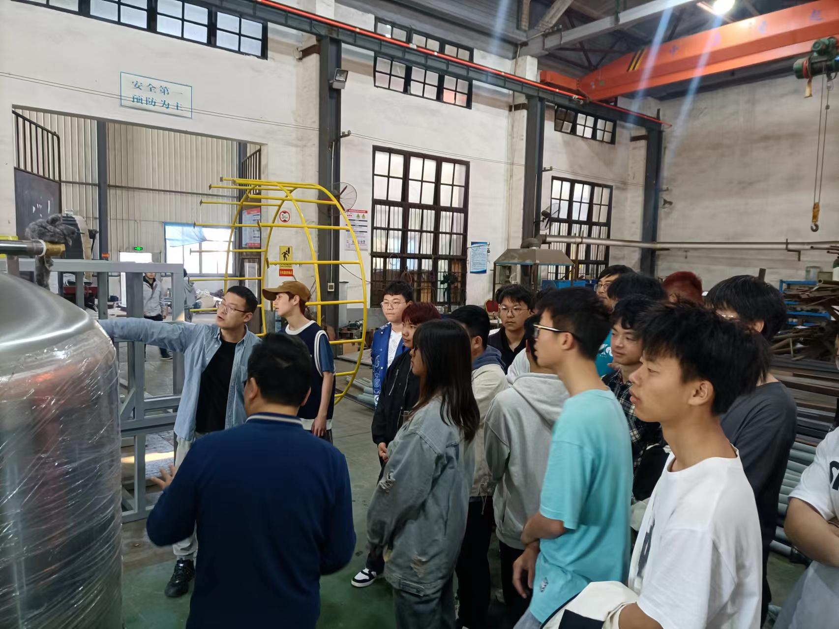 湖南工程学院近200名学生来乐动在线登录-乐动（中国）-乐动认知实习